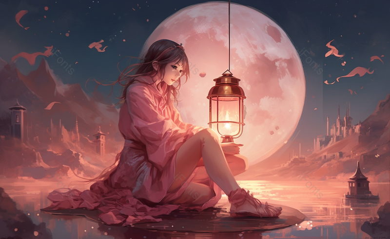 女孩卡通风格小清新节日插画海报广告图,插画/手绘图,插画/手绘图库,插画/手绘图下载,插画/手绘